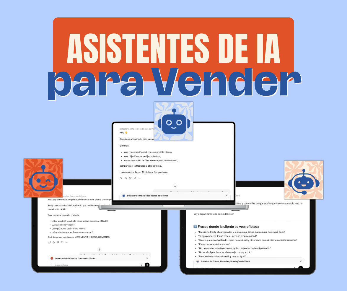 asistentes de IA para vender