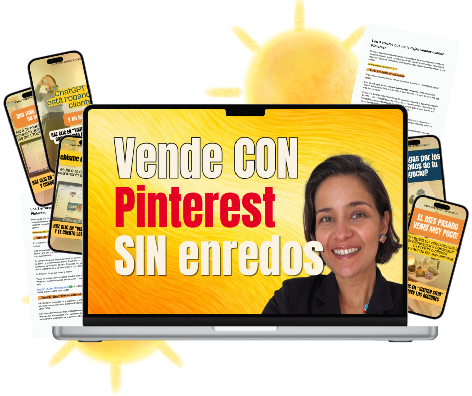 Vende con Pinterest sin enredos