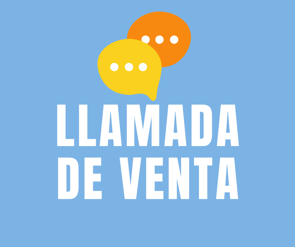 Llamada de venta